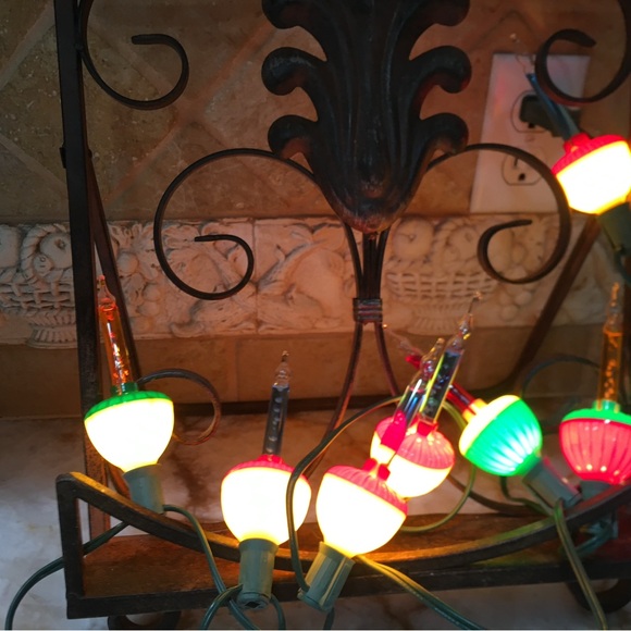 String of 7 vintage bubble lights - Picture 2 of 6